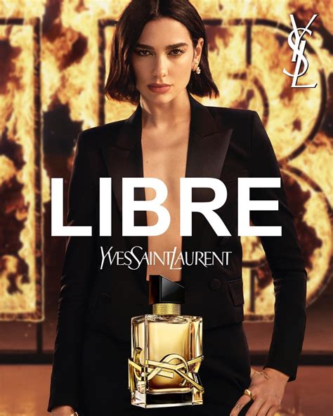 libre yves saint laurent reclame|yves Saint Laurent libre model.